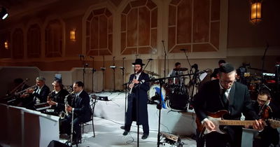 חיליק פרנק ו'בלו מלודי' במחרוזת כלייזמר