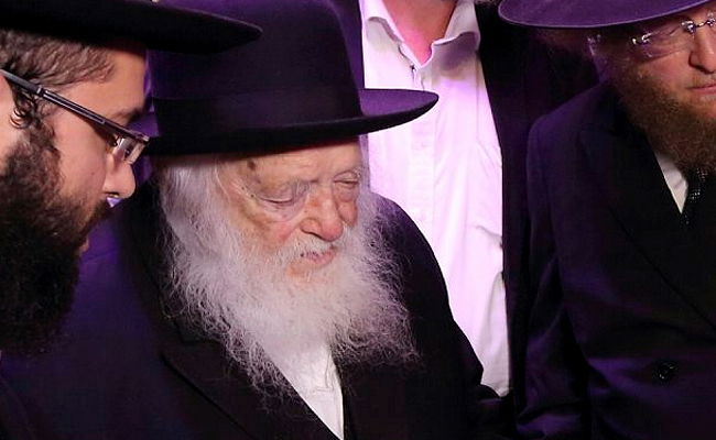 מרן הגר"ח קנייבסקי. ארכיון