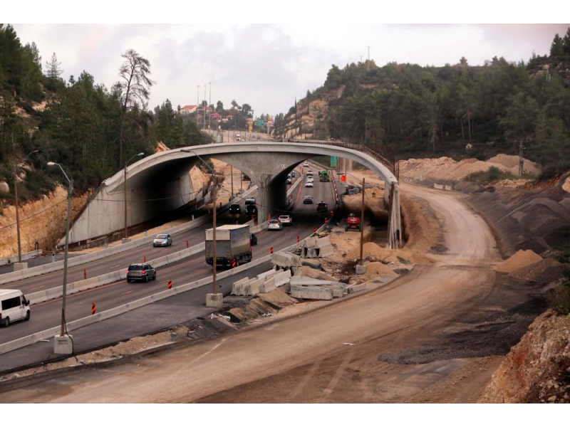 עבודות בכביש מספר 1