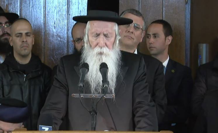 הגאון רבי יצחק דוד גרוסמן סופד