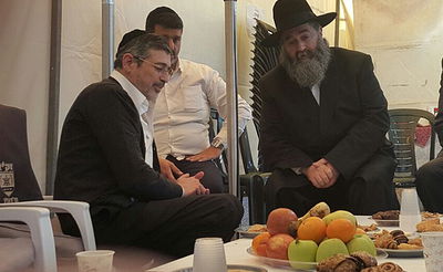 רבי יקותיאל מנחם את יהודה אבידן, הבוקר