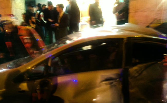 תיעוד: בן 70 נפצע קשה בתאונה בהר נוף