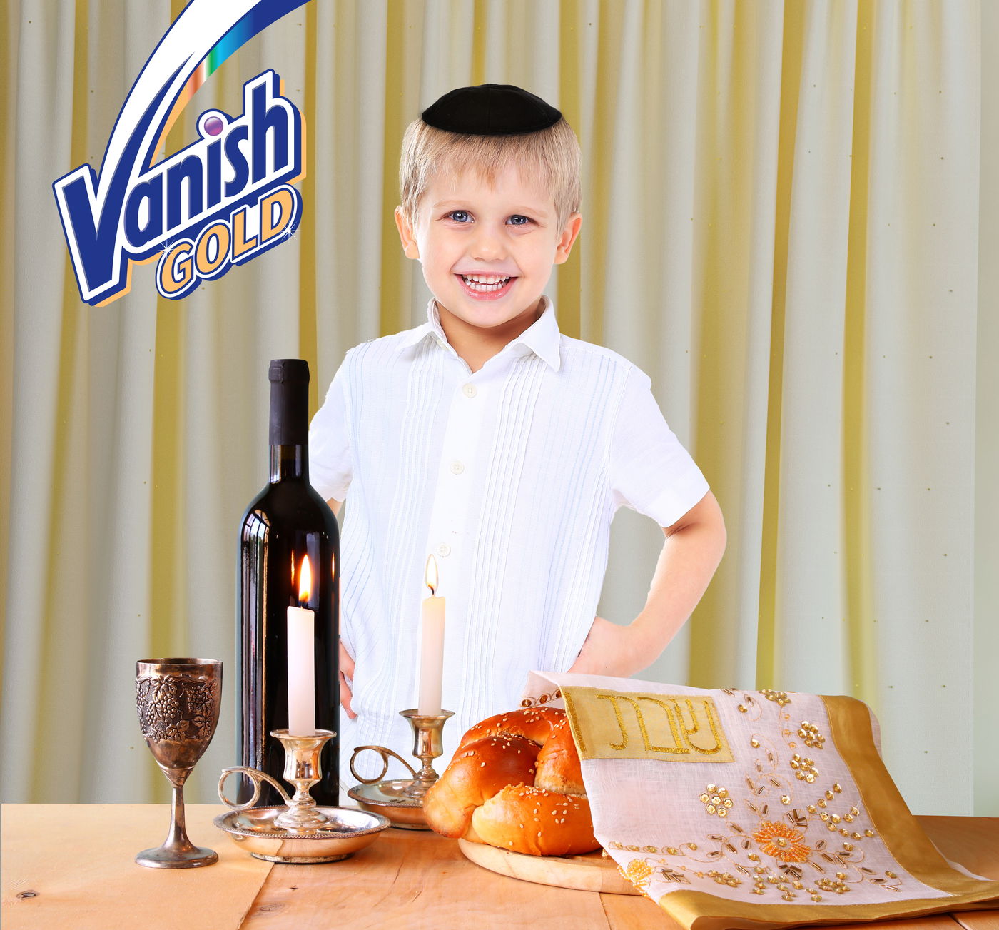 חולצות לבנות לשבת, אפשרי? וניש קליה. אילוסטרציה