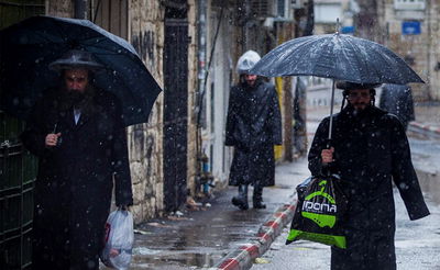 הסערה חוזרת מחר: גשם, אובך ושלג בגולן
