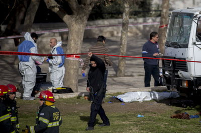 זירת הפיגוע