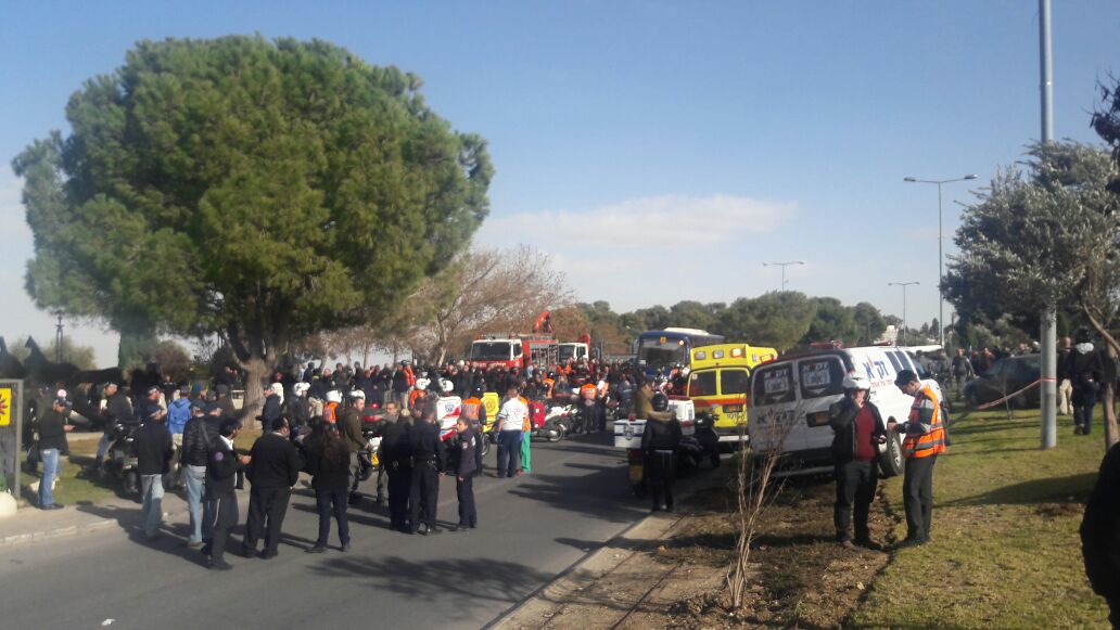 זירת הפיגוע