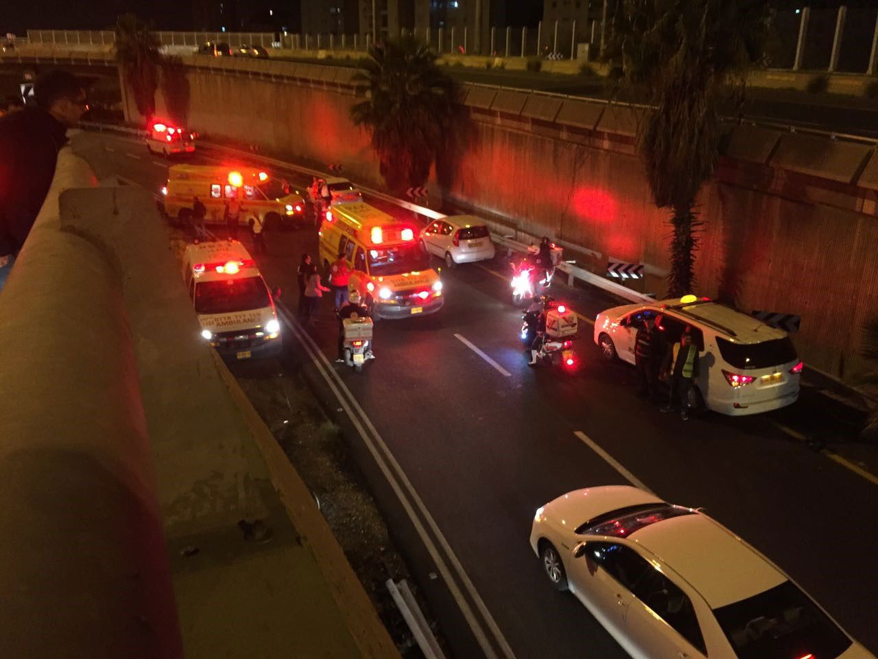 התאונה הלילה