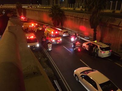 התאונה הלילה