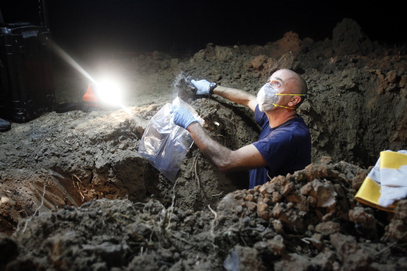 נפילת גראד בלב ישראל, ארכיון