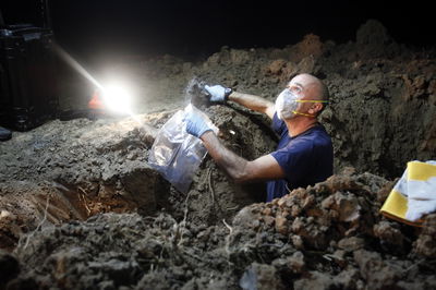 נפילת גראד בלב ישראל, ארכיון