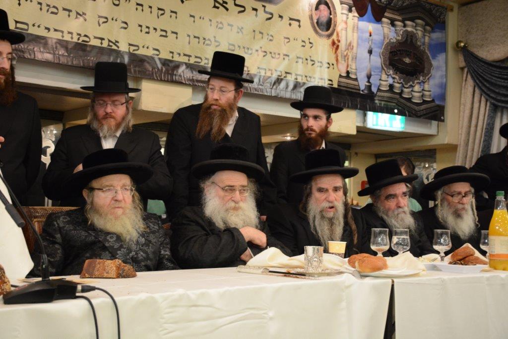 טיש יארצייט של בעל ה"אריה שאג" מצאנז ז'מיגרד זצ"ל