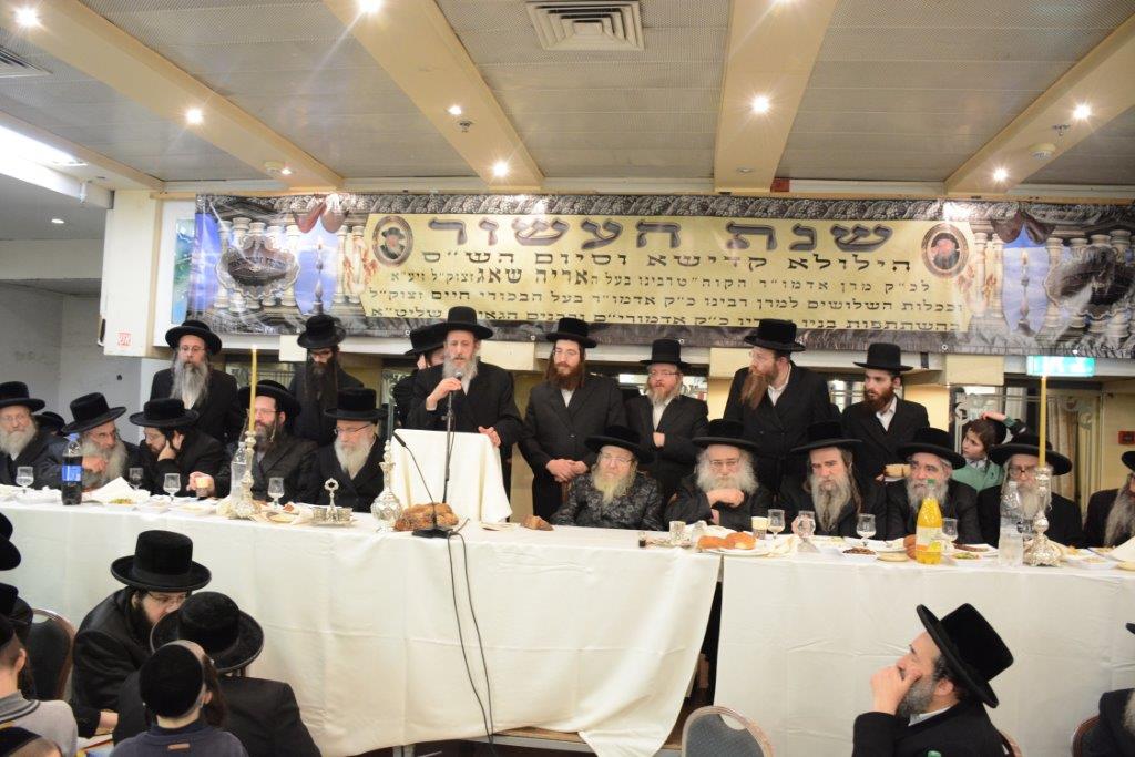 טיש יארצייט של בעל ה"אריה שאג" מצאנז ז'מיגרד זצ"ל