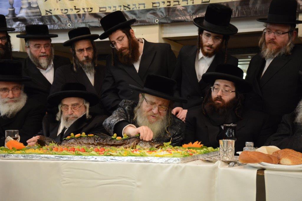 טיש יארצייט של בעל ה"אריה שאג" מצאנז ז'מיגרד זצ"ל