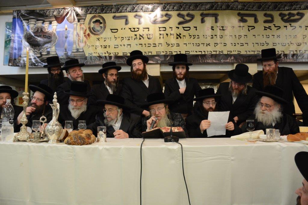 טיש יארצייט של בעל ה"אריה שאג" מצאנז ז'מיגרד זצ"ל