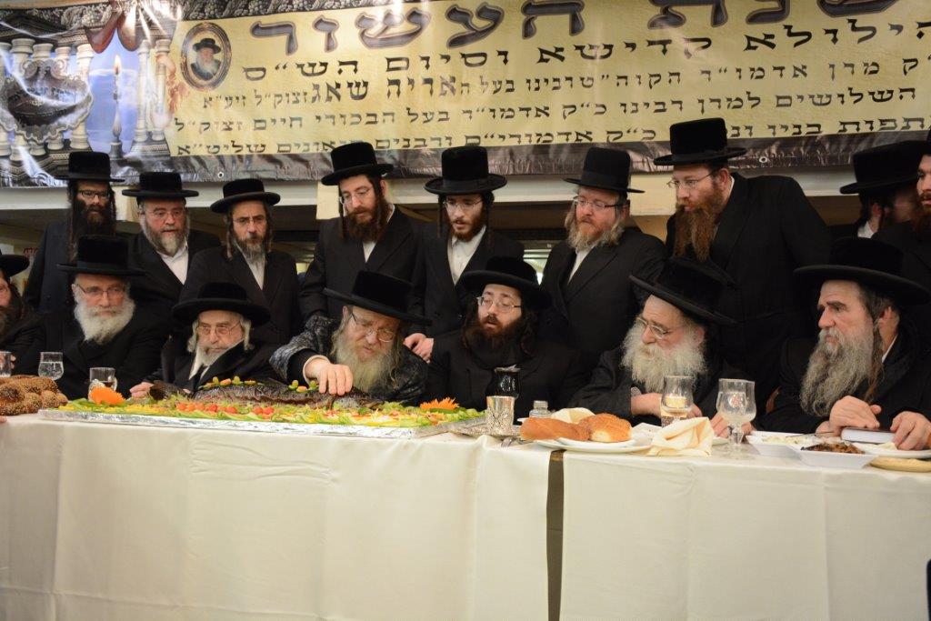 טיש יארצייט של בעל ה"אריה שאג" מצאנז ז'מיגרד זצ"ל