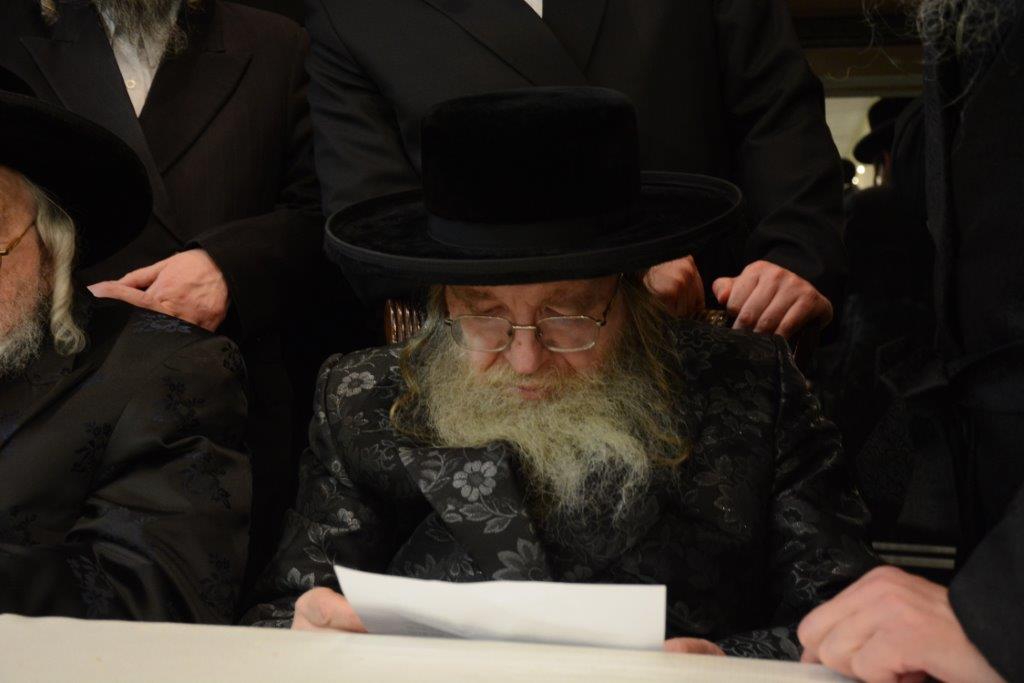 טיש יארצייט של בעל ה"אריה שאג" מצאנז ז'מיגרד זצ"ל