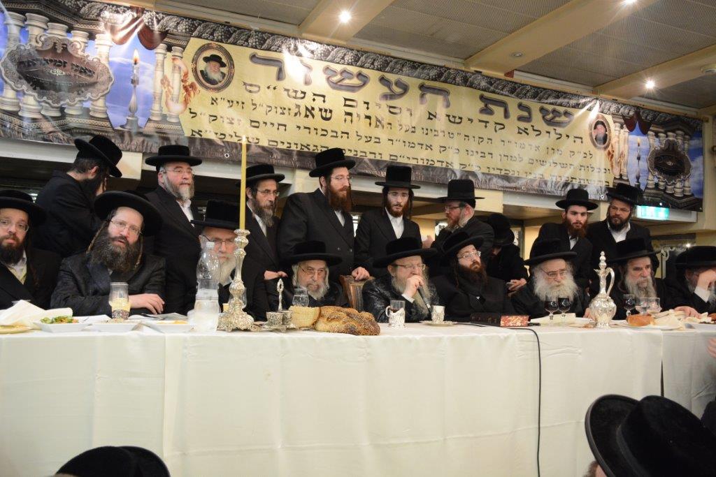 טיש יארצייט של בעל ה"אריה שאג" מצאנז ז'מיגרד זצ"ל