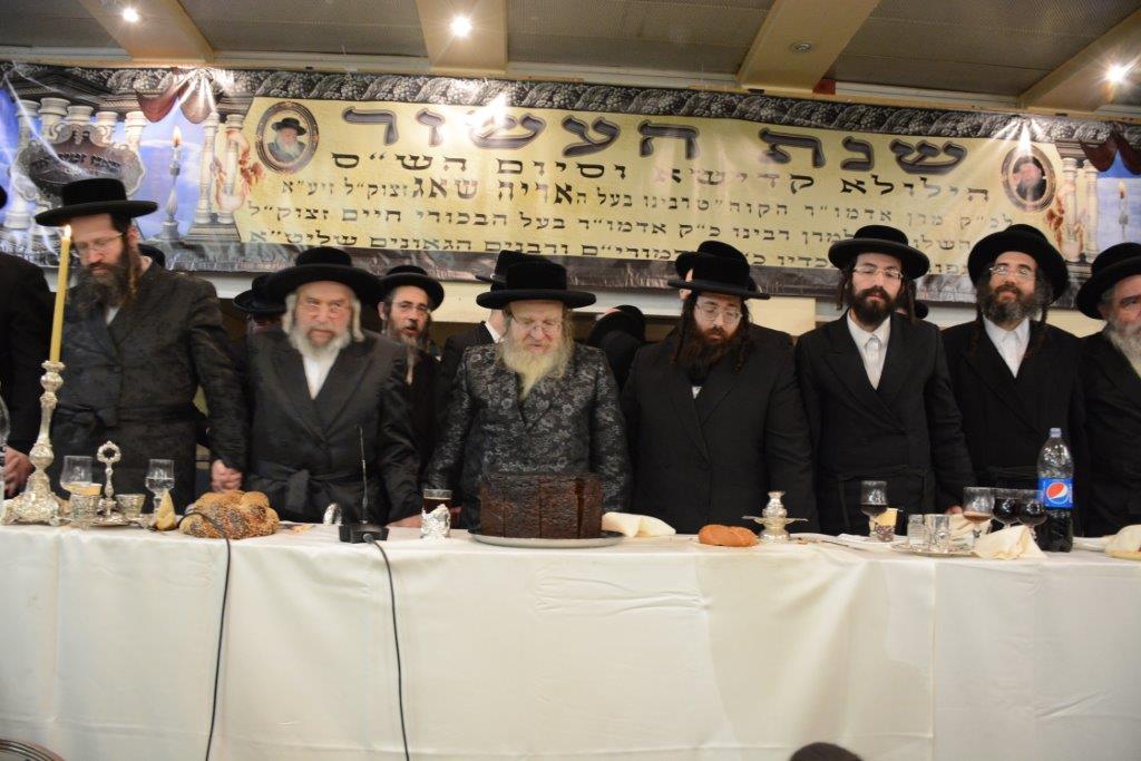 טיש יארצייט של בעל ה"אריה שאג" מצאנז ז'מיגרד זצ"ל