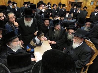 כשנשיא המועצת לא הבחין בגר"ש אוירבך וסיפר סיפור בשמו