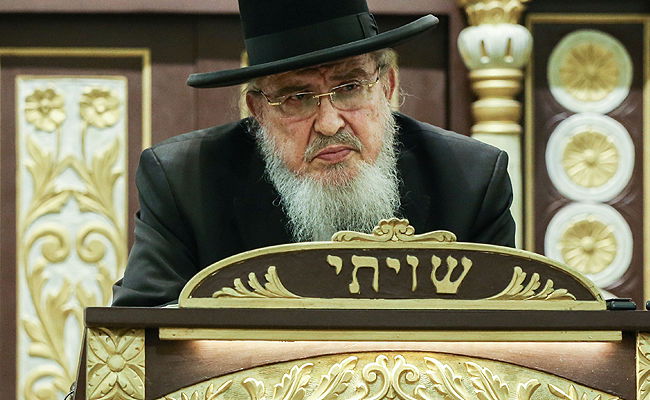 ראש הישיבה הגאון רבי ברוך מרדכי אזרחי