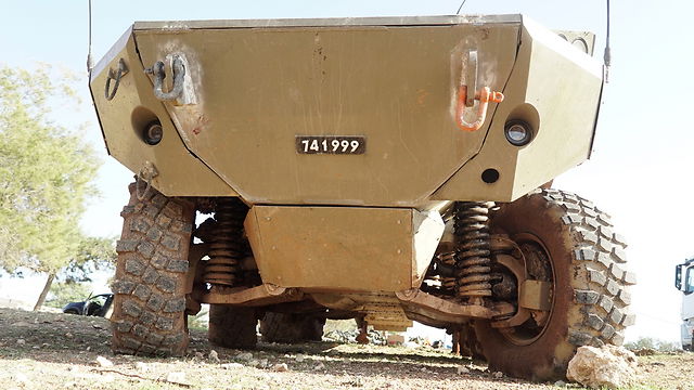 טבילת אש ראשונה לנגמ"ש הצה"לי החדש