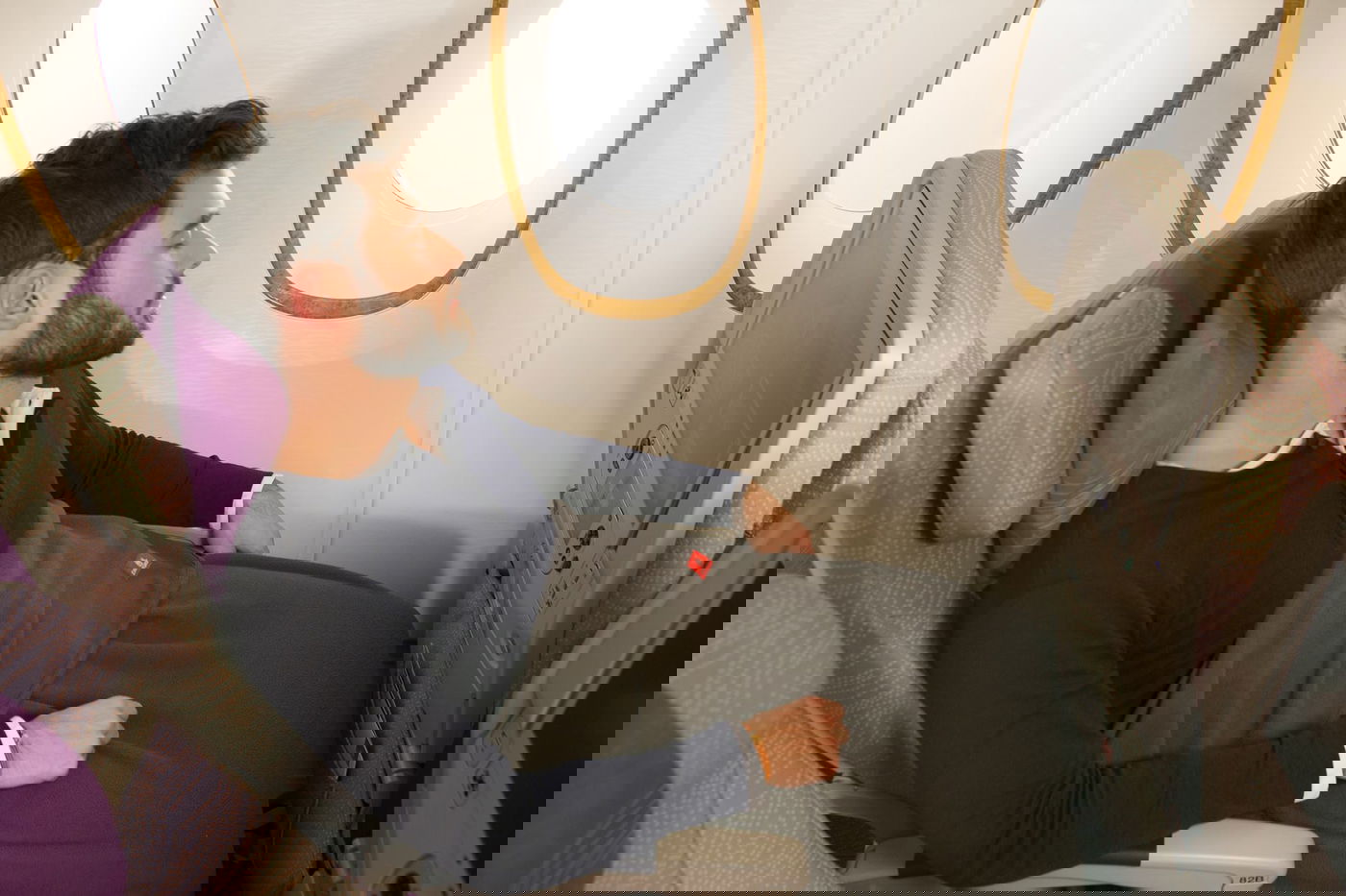 לא נראה שסובלים שם במחלקת התיירים