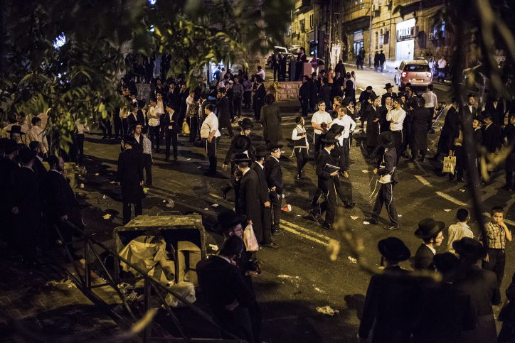 אחת ההפגנות. ארכיון