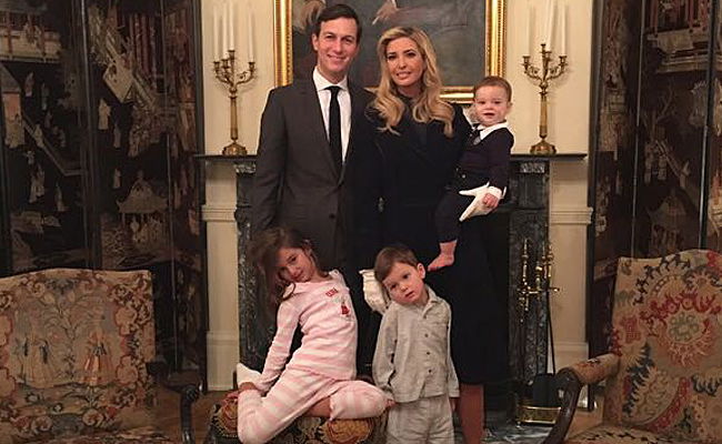 איוונקה, ג'ארד והילדים