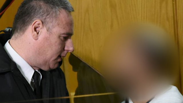 הרוצח בדיון בבית המשפט, הבוקר