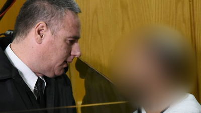 הרוצח בדיון בבית המשפט, הבוקר