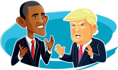 אובמה וטראמפ. דומים?