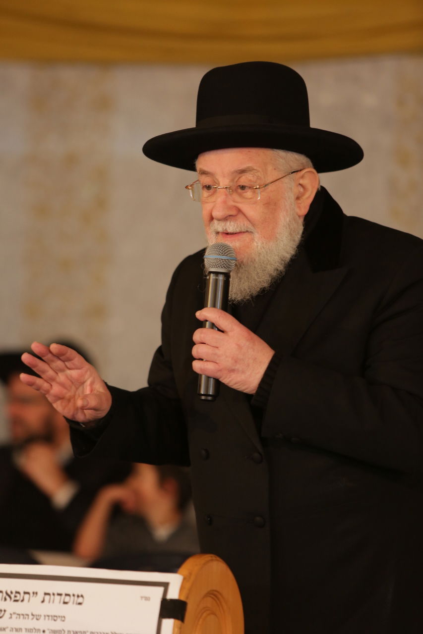 נתניה זכרה את הגאון רבי שמעון גבאי זצ"ל. תיעוד