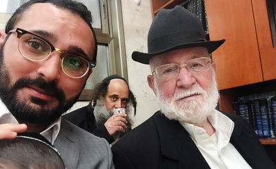 ר' מרדכי זר ז"ל והצלם דוד זר