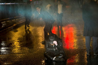 ההפגנות בירושלים. אמש