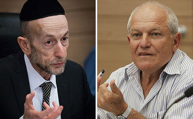 השר כץ וח"כ מקלב