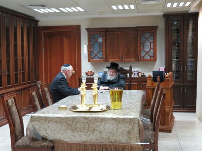 הונליין עם הרבי מבעלזא