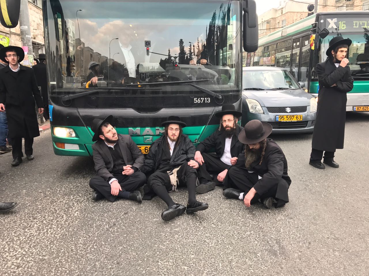 מפגינים בירושלים