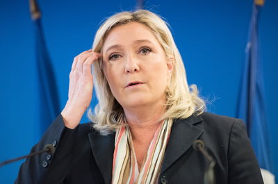 מארין לה פן, מועמדת הימין