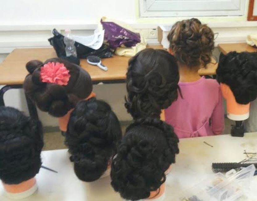 גלית איטליה, בית ספר למקצועות השיער והיופי