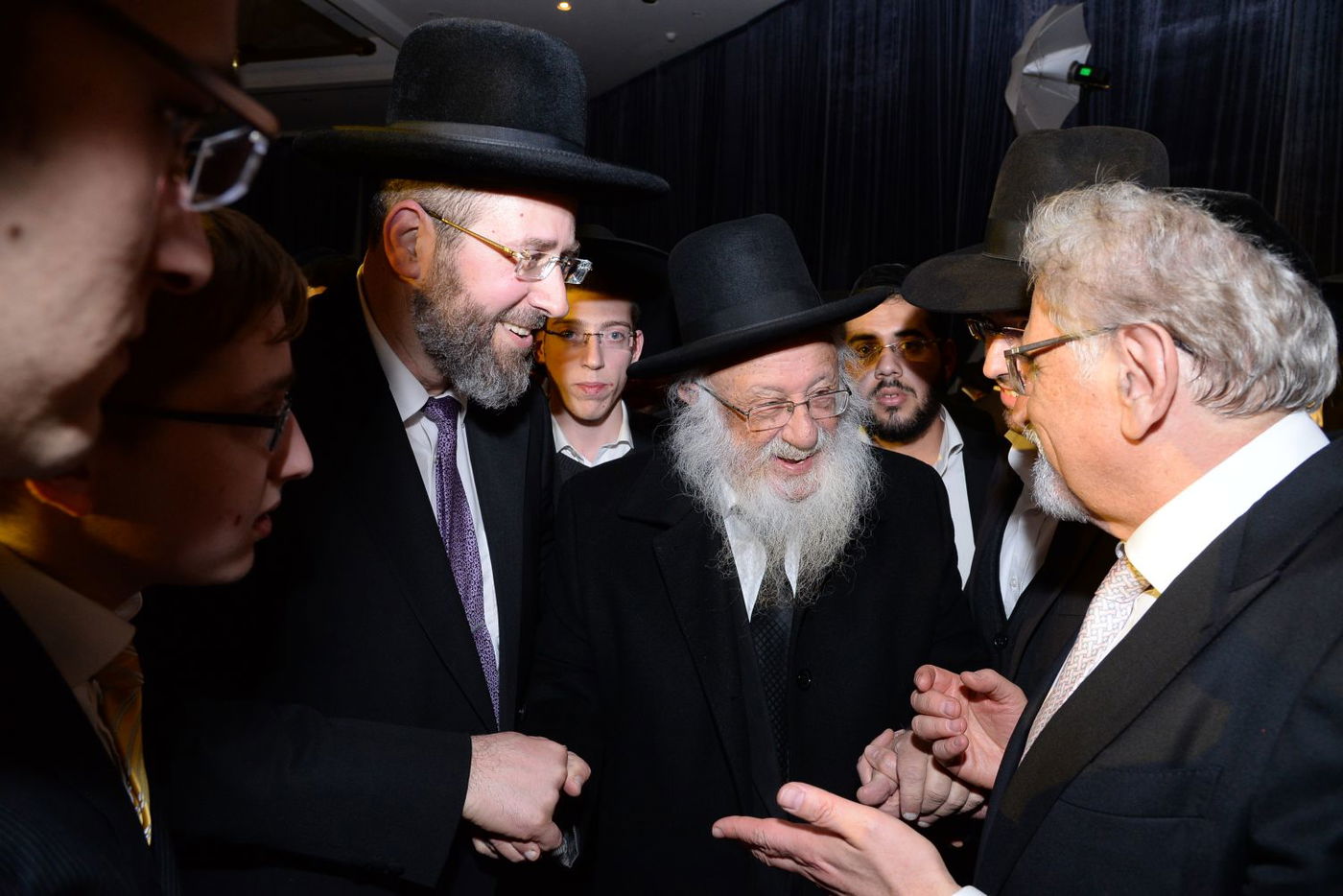 צמרת המדינה בחתונת בת הרב הראשי הגאון רבי דוד לאו