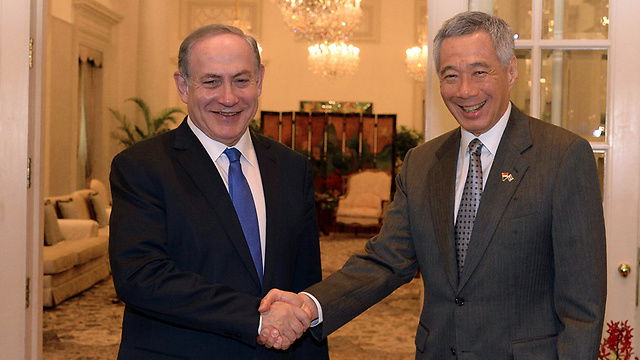 נתניהו בסינגפור: "אנחנו נשמות תאומות"