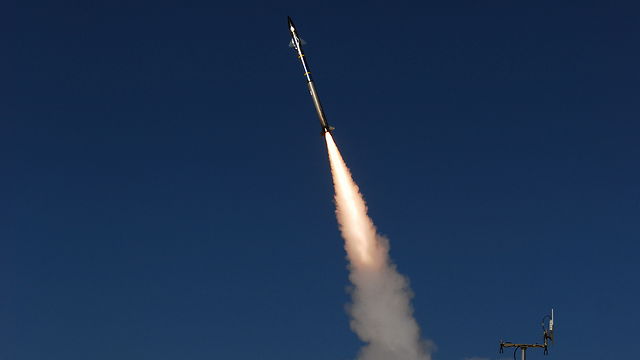 צפו בכיפת ברזל המשודרגת פוגעת במטרה