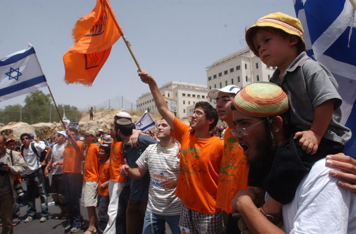 מחאת מפוני גוש קטיף 