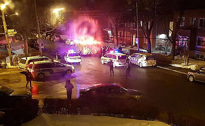 זירת אירוע הדקירה