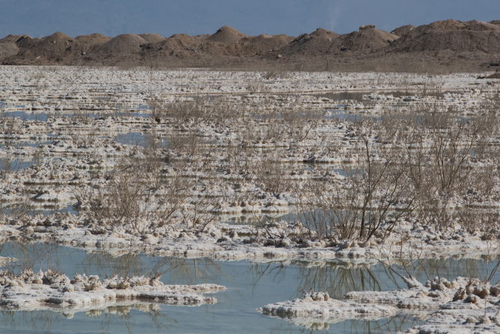 ים המוות? ים המלח בסדרת תמונות מרהיבה