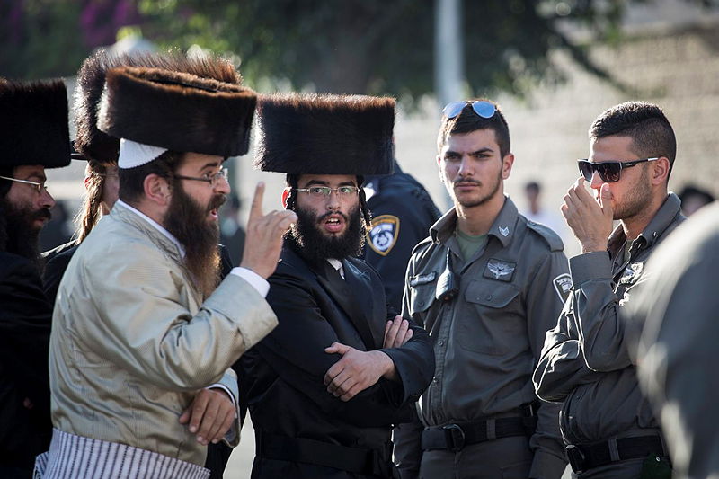 הפגנה חרדית בירושלים. ארכיון