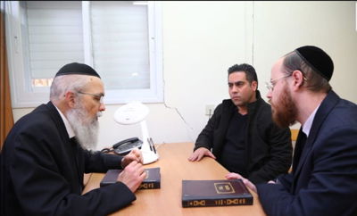 בכירי מאוחדת בבית הרב גולדשטיין בבית שמש.