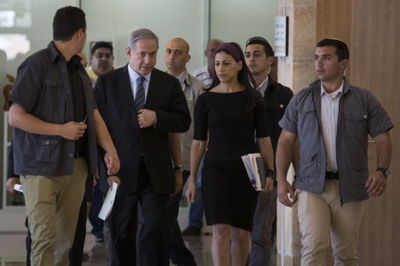 פרח לרנר עם נתניהו