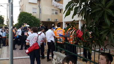 זירת השריפה