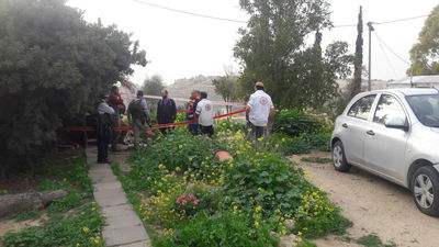 זירת הפיגוע